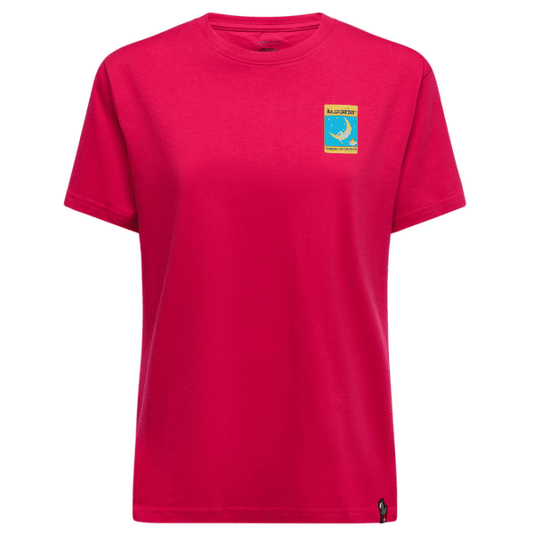 Tričko krátky rukáv La Sportiva MOON CLIMB T-SHIRT Women Azalea/Redwood