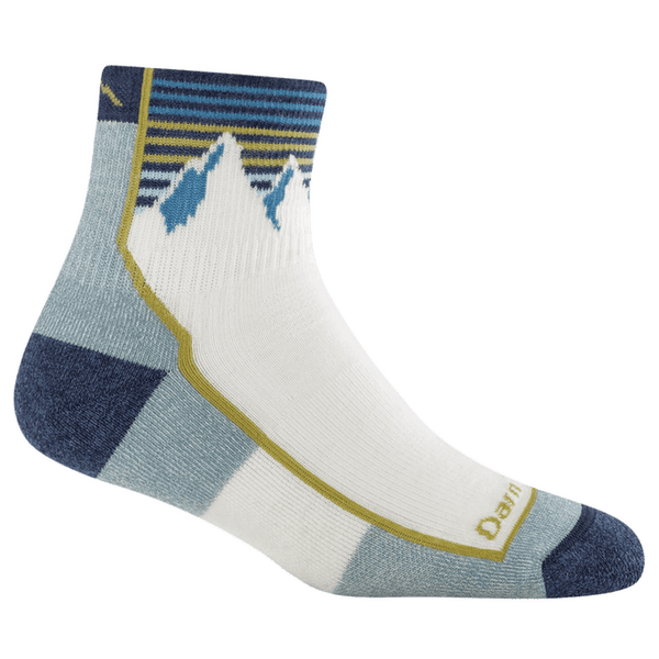 Ponožky Darn Tough Hiker Quarter Midweight With Cushion MOUNTAIN WHITE