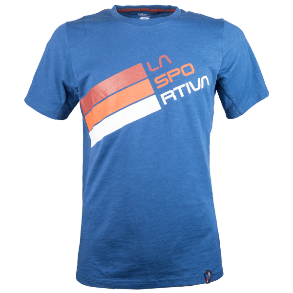 Tričko krátky rukáv La Sportiva Stripe Logo T-Shirt Men Dark Sea