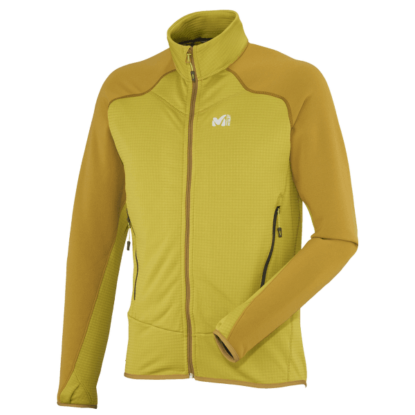 Mikina Millet Trident Grid Jacket Men WARM OLIVE/TOBACCO