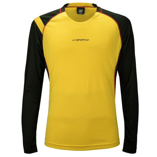 Tričko dlhý rukáv La Sportiva Hero Long Sleeve Men Black/Yellow (Black Yellow)