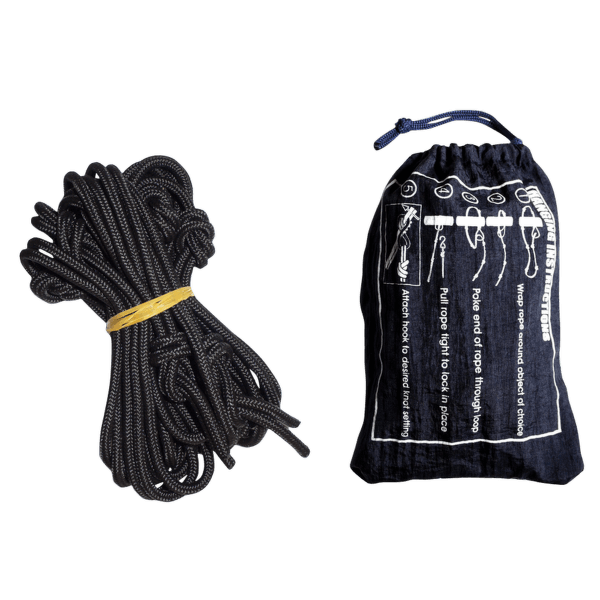 Popruh Ticket to the Moon Nautical rope Black 07