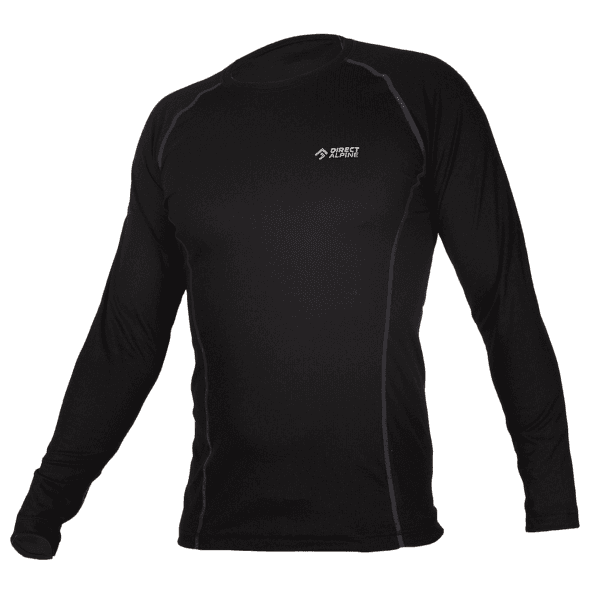 Tričko dlhý rukáv Direct Alpine CMF T-shirt LS Man HUDY black