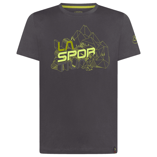 Triko krátký rukáv La Sportiva Cubic T-Shirt Men Carbon/Kiwi