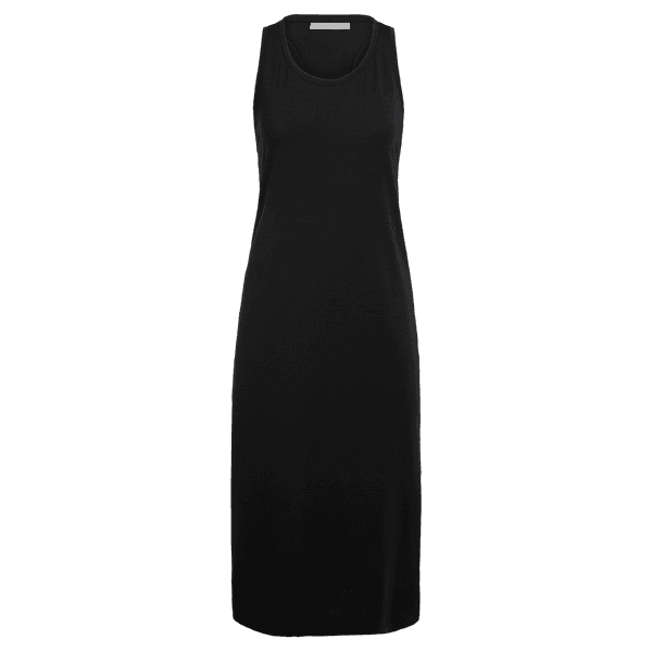 Šaty Icebreaker Yanni Tank Midi Dress Women Black