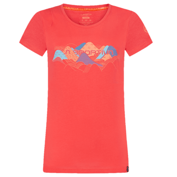 Triko krátký rukáv La Sportiva Hills T-Shirt Women Hibiscus