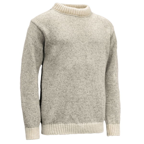 Svetr Devold Nansen Sweater Crew Neck 652A GREY/ANTRACITE/OFFWHITE