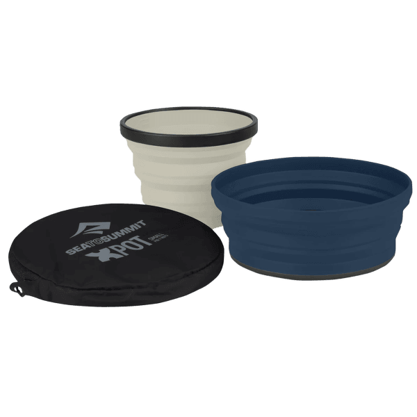 Nádobí Sea to Summit X-Set 2: X-Mug,X Bowl & Storage Pouch Navy/Sand