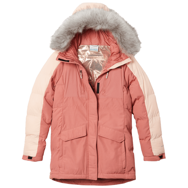 Parka Columbia Marquam Peak Fusion™ II Parka Girls Dark Coral, Pea 639