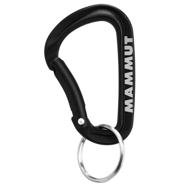 Karabína Mammut Mini Carabiner Classic Keylock S black 0001