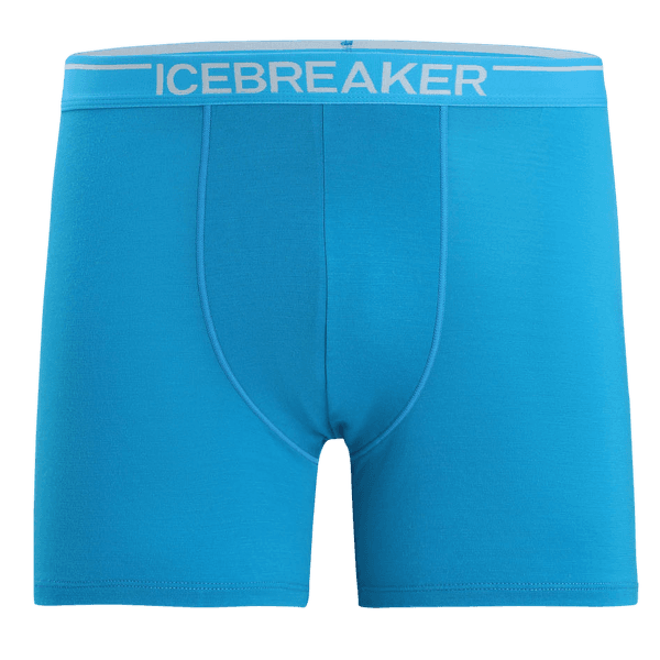 Boxerky Icebreaker Anatomica Boxer Men GEO BLUE