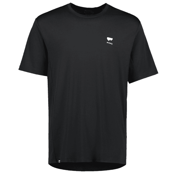Triko krátký rukáv Mons Royale Tarn Merino Shift T-Shirt Men Black