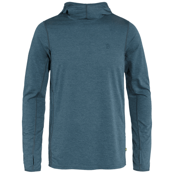 Mikina Fjällräven Abisko Sun-hoodie Men Indigo Blue