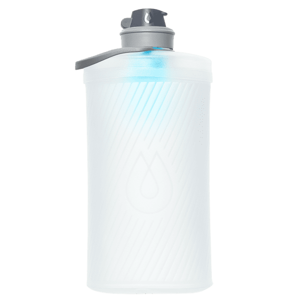 Fľaša Hydrapak FLUX+ 1.5 Clear/HP Blue