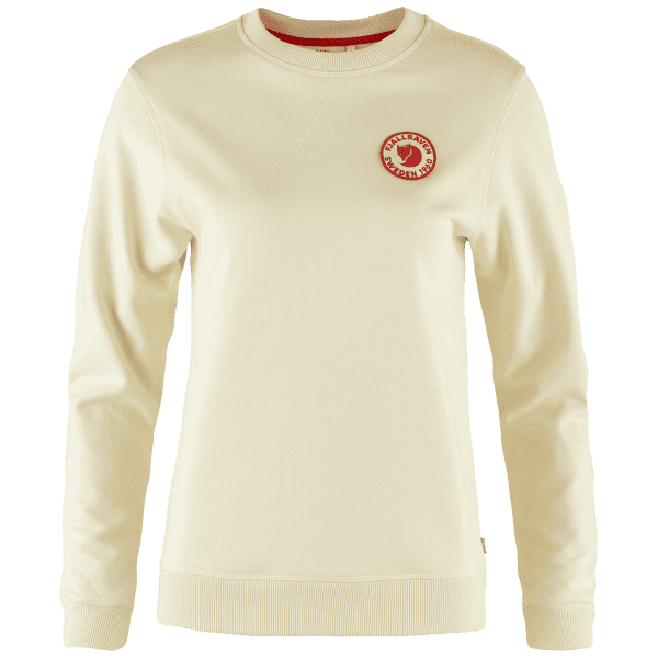 Sveter Fjällräven 1960 Logo Badge Sweater Women Chalk White