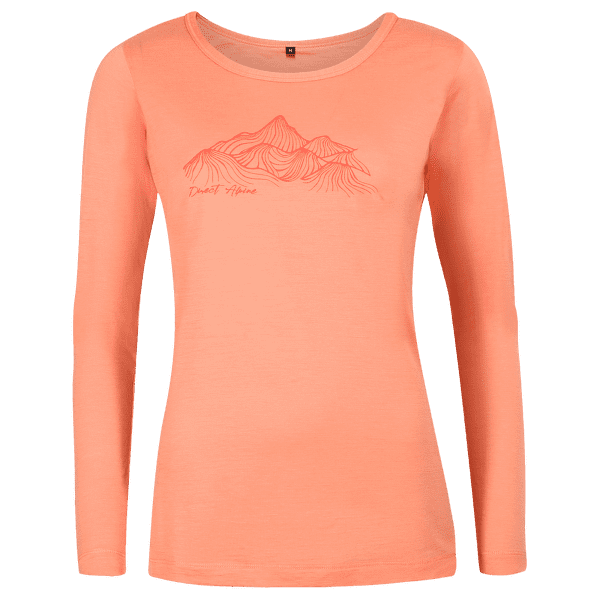 Tričko dlhý rukáv Direct Alpine Furry Long Lady coral