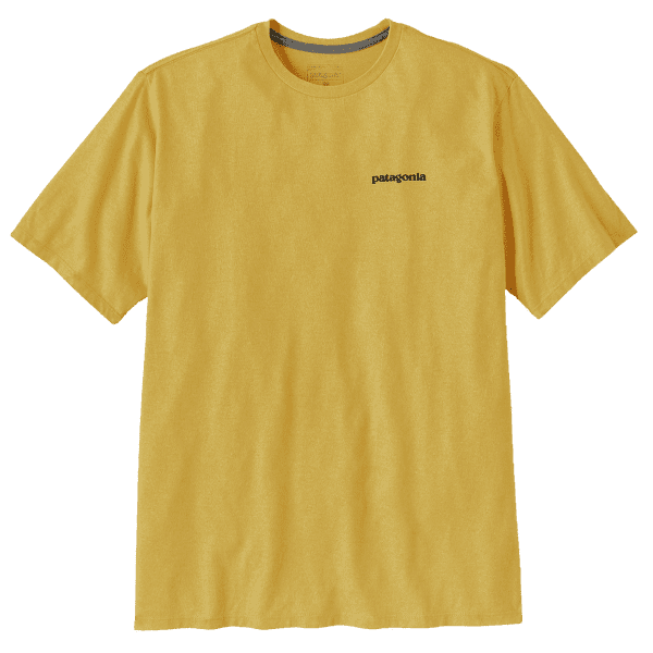Triko krátký rukáv Patagonia P-6 Logo Responsibili Tee Men Milled Yellow