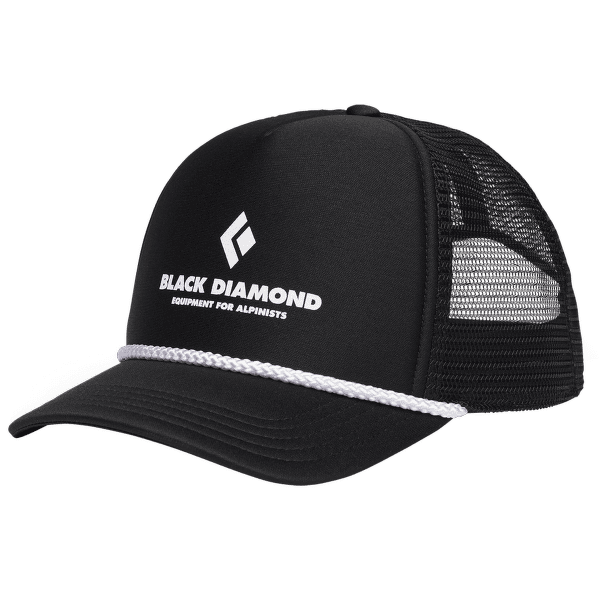 Šiltovka Black Diamond Flat Bill Trucker Hat Black-Black Eqpmnt for Alpnst