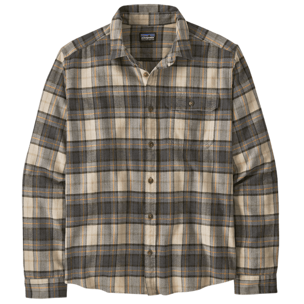 Košeľa dlhý rukáv Patagonia Long-Sleeved Cotton in Conversion Lightweight Men Spotter: Forge Grey