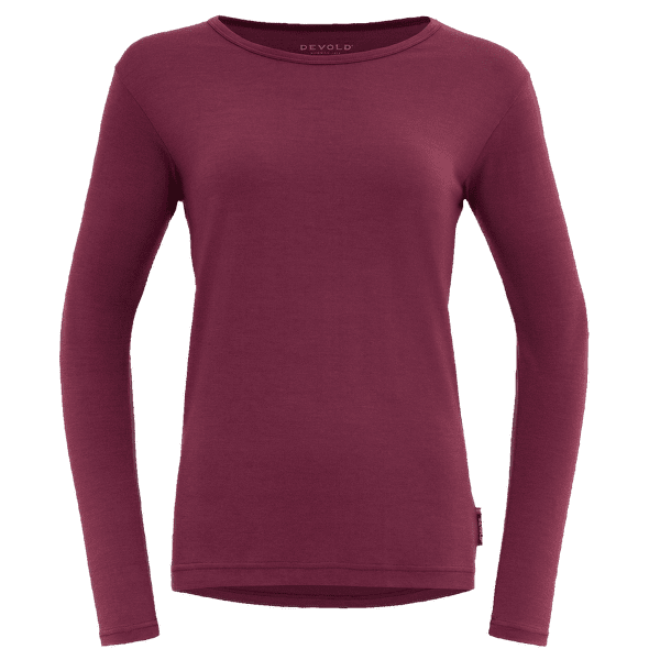 Tričko dlhý rukáv Devold Jakta Merino 200 Shirt Women 740A Beetroot