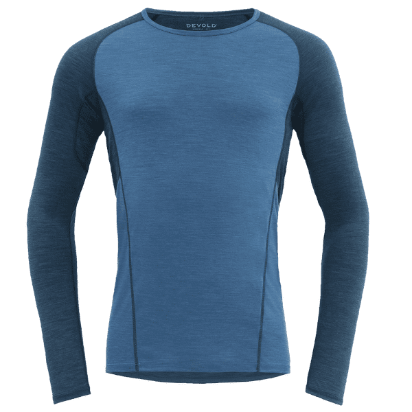Tričko dlhý rukáv Devold Running Shirt Men 258A Blue