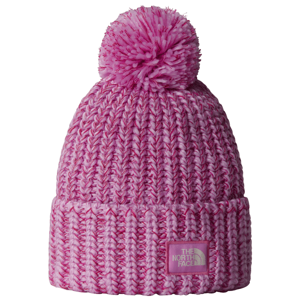 Čepice The North Face COZY CHUNKY CABIN BEANIE DRAGONFRUIT/DEEP MULBERRY/BEETROOT/MAUVE