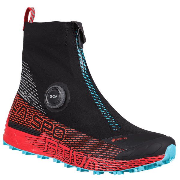 Topánky La Sportiva Cyklon Cross GTX Women Black/Hibiscus