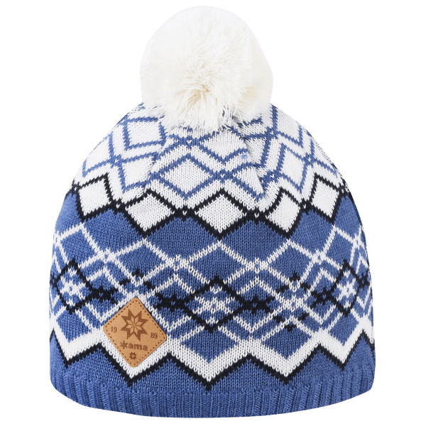 Čepice Kama Knitted Merino beanie Kama A172 light blue
