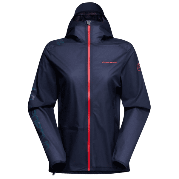 Bunda La Sportiva ETHEREAL PRO JKT Women Deep Sea/Cherry Tomato