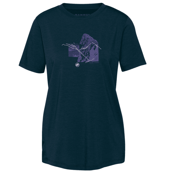 Tričko krátky rukáv Mammut Mountain T-Shirt Women 4208m marine 5118