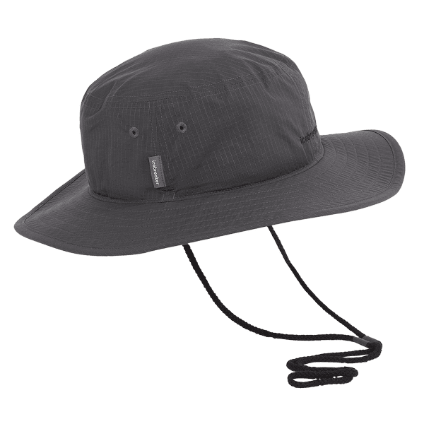 Klobouk Icebreaker Unisex Shell+™ Cotton Windbreaker Wide-Brim Hat OBSIDIAN