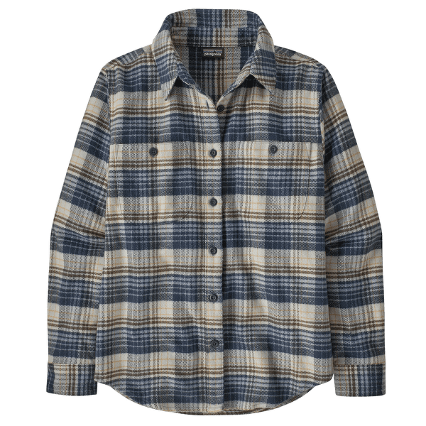 Košile dlouhý rukáv Patagonia Fjord Flannel Shirt Women River Plaid: Barnacle Blue
