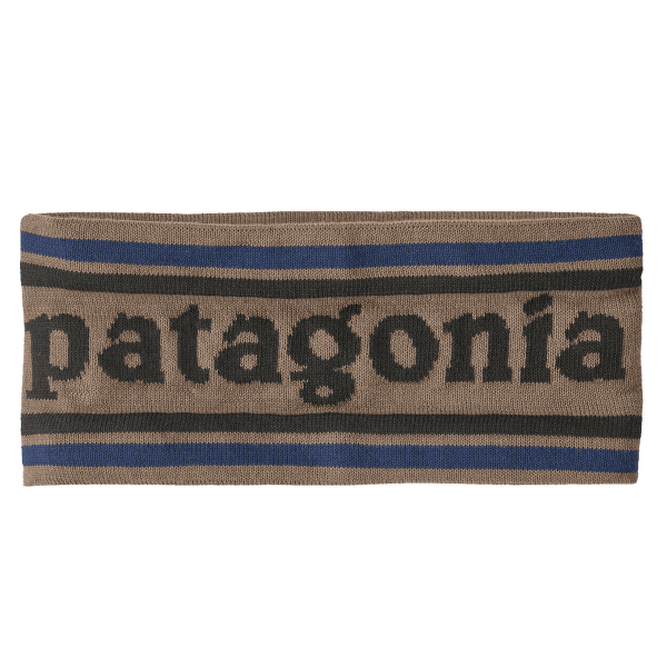 Čelenka Patagonia Powder Town Headband Park Stripe: Marlow Brown