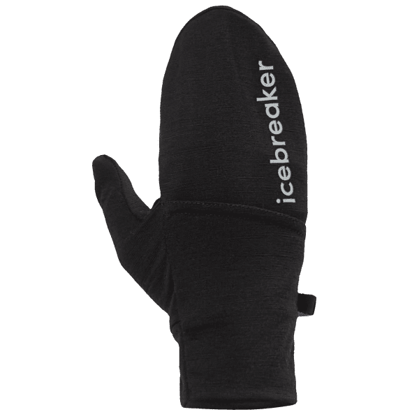 Rukavice Icebreaker Merino 200 Oasis Convertible Mittens Unisex Black