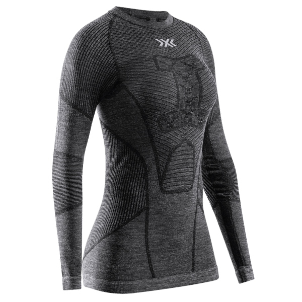 Triko dlouhý rukáv X-Bionic X-Bionic Symbio Merino Shirt LS Women Rhino Grey