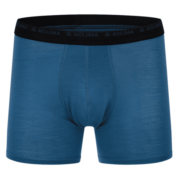 Boxerky Aclima LightWool Shorts Men Blue Fusion