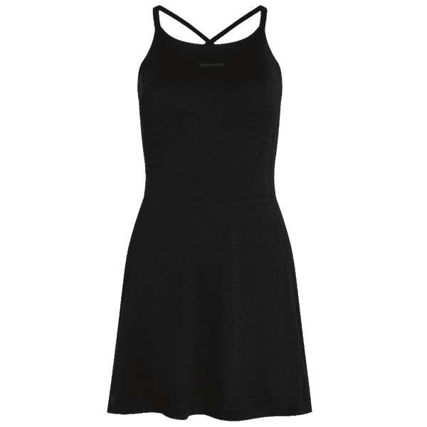 Šaty Icebreaker Merino 150 Active Dress Women BLACK