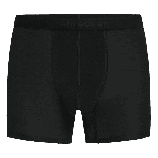 Boxerky Icebreaker Merino Blend 125 ZoneKnit™ Boxers Men BLACK