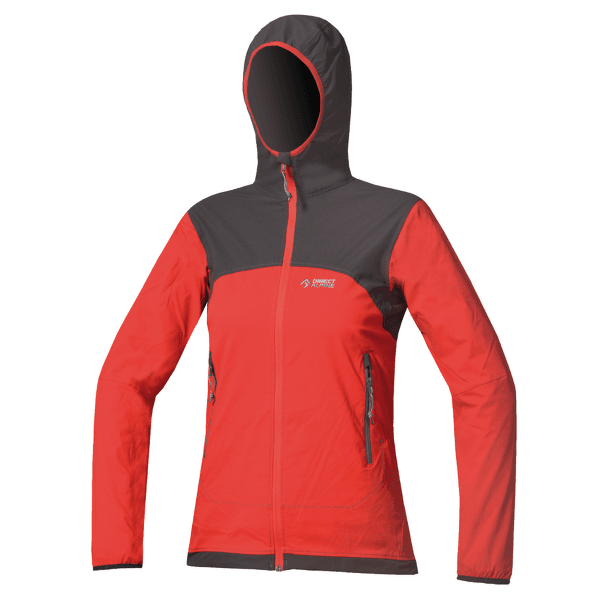 Bunda Direct Alpine Gaia Jacket Women red/anthracite