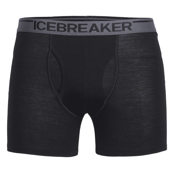 Boxerky Icebreaker Anatomica Boxers Men (103030) Black/Monsoon