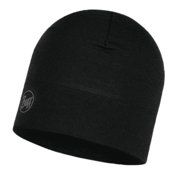 Čepice Buff Midweight Merino Wool Hat Forest Night Melange (118006) SOLID BLACK