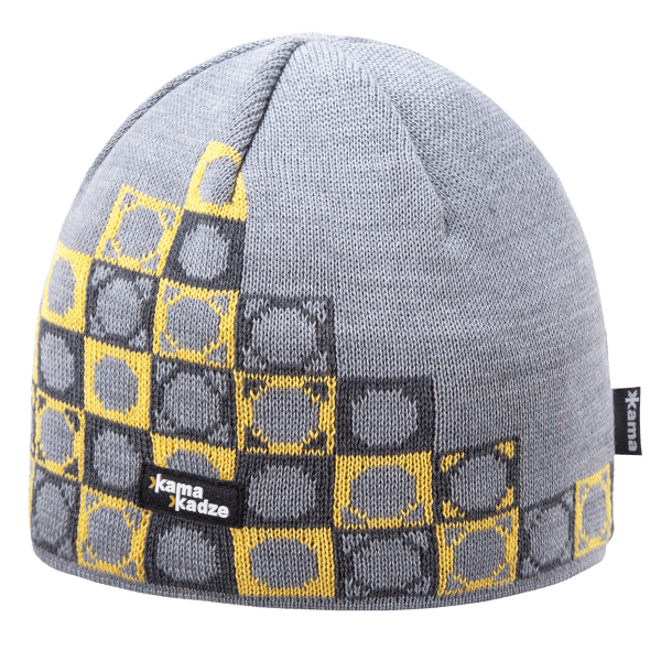 Čepice Kama Knitted Hat K57 109 grey
