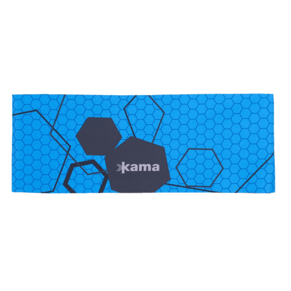 Čelenka Kama C43 Knitted Headband cyan 115