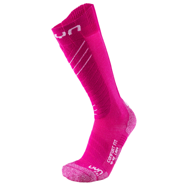 Podkolenky UYN Ski Comfort Fit Women Pink/White