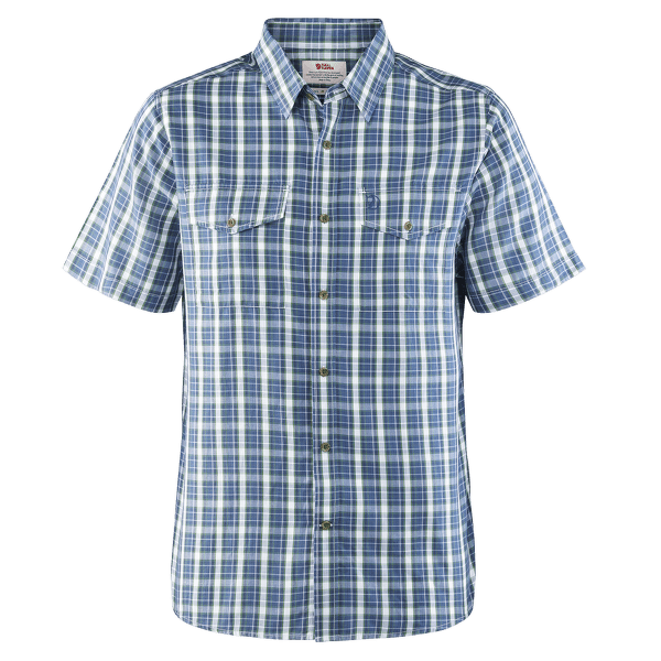 Košile krátký rukáv Fjällräven Abisko Cool Shirt SS Men Uncle Blue