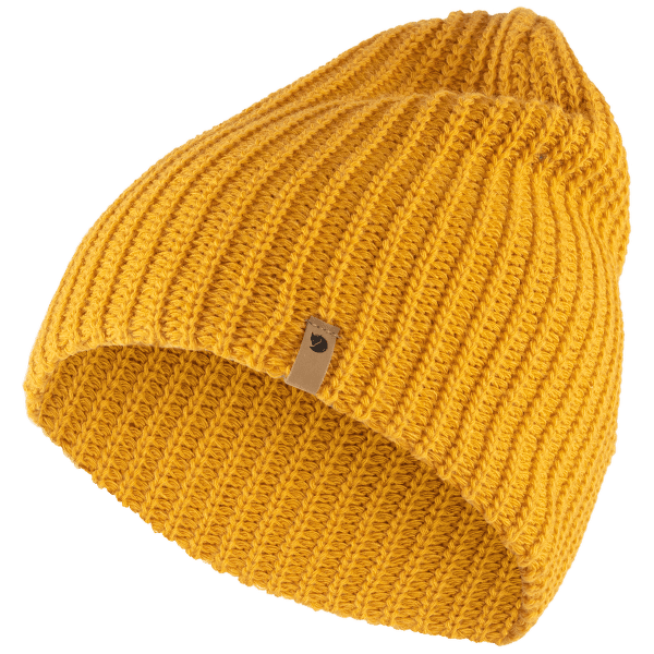 Čepice Fjällräven Ovik Melange Beanie Mustard Yellow