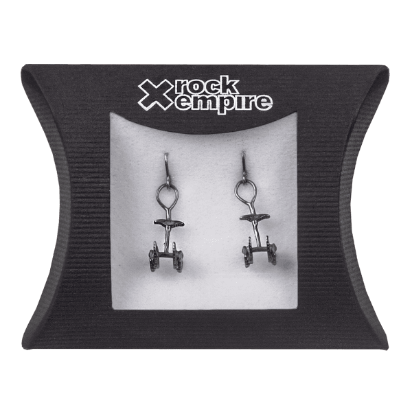 Reklamný predmet Rock Empire Silver earrings - cam starostříbrná