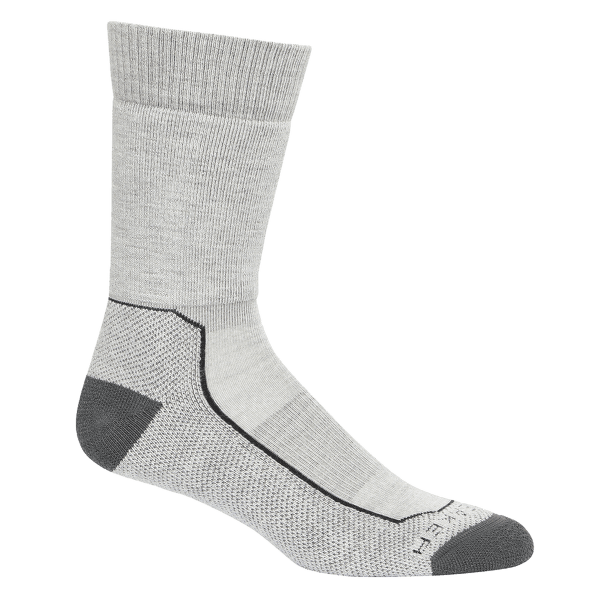 Ponožky Icebreaker Hike+ Medium Crew Men Blizzard HTHR