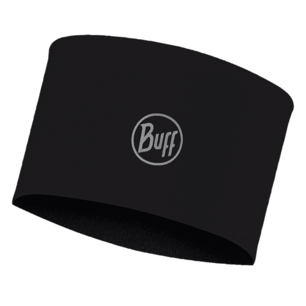 Čelenka Buff Tech Fleece Headband Solid Black SOLID BLACK