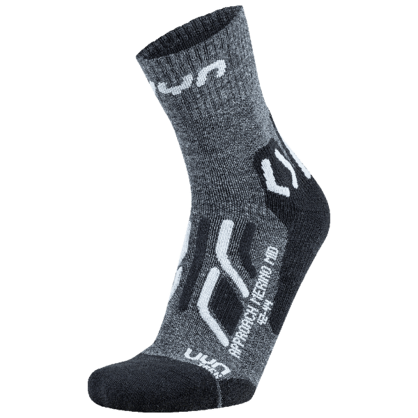 Ponožky UYN Trekking Approach Merino Mid Socks Men Anthracite/Black